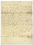 Court Document From 1860 for the Recovery of Slave Property -- ...a girl named Alice of dark complexion and about eight years old of the value of eight hundred dollars...